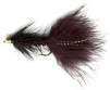 Beadhead Wolly Bugger - sort - dusin